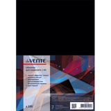 Обложка для переплета А4 deVENTE Chromo, глянцевый картон, черный, 250 г/м², 100 л, 4123514