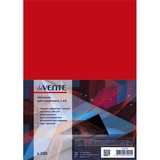 Обложка для переплета А4 deVENTE Chromo, глянцевый картон, красный, 250 г/м², 100 л, 4123510