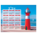 Календарь листовой А2 2024г OfficeSpace "Маяк", 355788