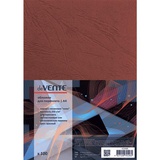 Обложка для переплета А4 deVENTE,  картон с тиснением "кожа", красный, 250 г/м2, 100 л., 4123503