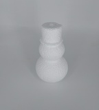 Заготовка из пенопласта 3D Снеговичок 12*10см (1шт)