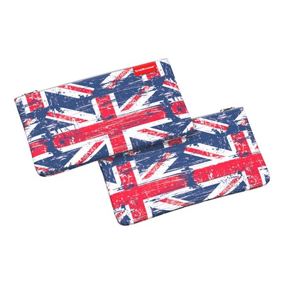 Пенал -косметичка 207*114мм ErichKrause "British Flag", (текстиль), на молнии, ЕК46327
