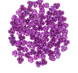 Декор для творчества металл "Розочки фиолет" набор 100 шт 0,8х0,8 см 3775515