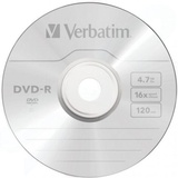 Диск DVD-RW Verbatim 4,7гб 4х  (туба по 25 шт.)  43489