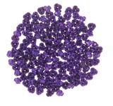Декор для творчества металл "Розочки фиолет" набор 150 шт 0,6х0,6 см 3775510