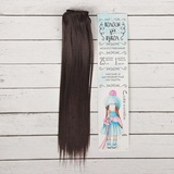 Волосы - тресс для кукол "Прямые" длина волос 25 см, ширина 100 см, цвет № 2, 2294929
