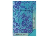 Блокнот 10*14см Creative Ideas Turquoise, 20л. цветной бумаги (синий)  [ПЛ-0882]