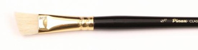 Кисть щетина №5/8" (дюйма) плоская скошенная PINAX Classic, (длинная ручка) [1185/8]