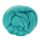 Шерсть для валяния Пехорка 50гр. 100% шерсть тонкая бирюза, [583]