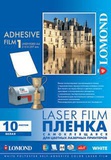 Пленка Lomond PE LASER FILM, 1703461, белая, самоклеящаяся, неделенная, А4, 10 л.,78 г/м2