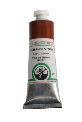 Краска масляная художественная Old Holland Classic Oil Colours 40мл туба, A61 Сиена жженая (A61 Burnt Sienna)