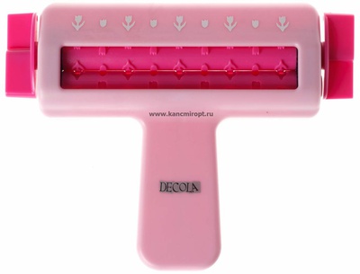 Кримпер д/тиснения бумаги 11см Цветы Декола,  [124103486]