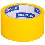 Клейкая лента 48мм*40м, 45мкм, OfficeSpace жёлтая,  [212003]