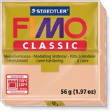 Глина полимерная FIMO Classic , запекаемая в печке, 56 гр., тёмно-телесный, шк809270