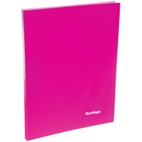 Папка с 20 вкладышами Berlingo "Neon", 14мм, 700мкм, неоновая розовая 239885