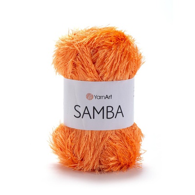 Пряжа YarnArt Samba 100г/150м (100% Полиэстер) 07