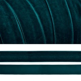 Лента бархатная (нейлон) 2.0см / 1м темно-синий