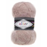 Пряжа Ализе Mohair Classic new 100гр/200м (51%акрил / 25%мохер / 24%шерсть) (406)