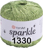 Пряжа YarnArt Sparkle 25г/160м (60% металлик полиэстер, 40% полиамид) 1330