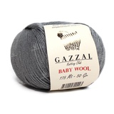 Пряжа Gazzal Baby Wool 50г/175м (40%акрил /40%мериносовая шерсть /20%кашемир ПА) 818