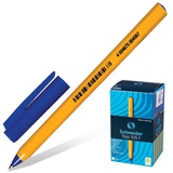 Ручка шариковая 0,8мм синяя Schneider "Tops 505 F", оранжевый корпус