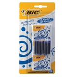 Картридж чернильный BIC для перьевой ручки, синий  888751