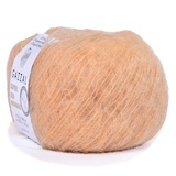 Пряжа Gazzal Super Kid Mohair 25г/237м (22% полиамид, 47% супердетский мохер, 31% шерсть мериноса) 64404