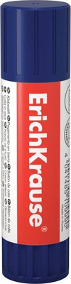 Клей-карандаш  8г ErichKrause®  4433, на основе полимерного материала.без цвета, без запаха, для надёжного склеивания бумаги, картона, фотографий и тканей.