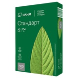 Бумага офисная А3 ИЛИМ "Стандарт", 500л., 80 г/м2,  белизна по CIE: 146% CIE, толщина 104 мкм, Марка С, 370610