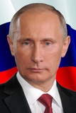 Портрет Президента РФ В.В. Путина А4 [КЖ-1184]