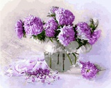 Картина по номерам 40х50см Фиолетовый букет GX30854 (сложность ****)
