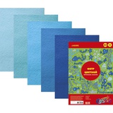 Набор листового фельта А4 deVENTE. Оттенки синего (5 листа, 5 цветов в уп.) 2.0мм, пластиковый пакет с европодвесом [8040686]
