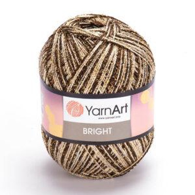 Пряжа YarnArt Bright 90г/340м (80% полиамид, 20% металлик полиэстер) 227