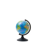 Глобус зоогеографический (детский) 210мм, Globen, без подсветки, на круглой подставке, [К012100204]
