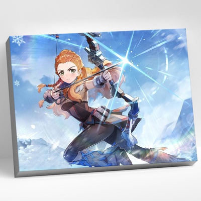 Картина по номерам (на холсте) 30х40см Геншин. Элой, CHR0146 (сложность **)