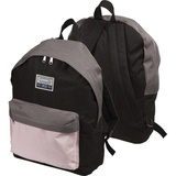 Рюкзак подростковый deVENTE. 3-Tone Black 40x30x14 см, 1 отделение на молнии, 1 передний карман на молнии, 7032063