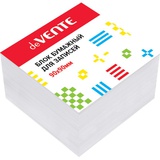 Блок для записей 9*9*5 см, непроклеенный, белый, deVENTE, офсет 80 г/м², белизна 96%, 2012400