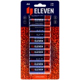 Батарейка АА (LR6)  Eleven 1,5 В, алкалиновая, BC10 ( блистер 10шт.)