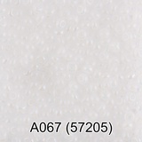 Бисер стеклянный GAMMA 50гр непрозрачный радужный, белый/меланж, круглый 10/*2,3мм, 1-й сорт Чехия, A067 (57205)
