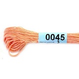 Мулине х\б 8м Гамма, розово-персиковый 0045