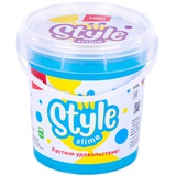 Слайм Lori "Style Slime" перламутровый, голубой с ароматом тутти-фрутти, 150мл, Сл-005