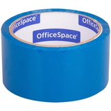 Клейкая лента 48мм*40м, 45мкм, OfficeSpace синяя,  [212007/ 440076]