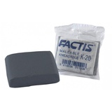 Ластик-клячка Factis К-20, мягкий, синтетический каучук. 37,2х28,5х10,2 мм, в пакете, К20