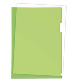 Папка-уголок А4, 100мкм Attomex, фактура "песок", зеленая, 3074722
