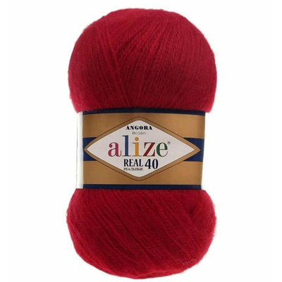 Пряжа Ализе Angora Real 40 100г/480м (60%акрил /40%шерсть) (105)