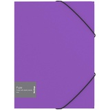Папка на резинке Berlingo "Fuze" А4, 600мкм, фиолетовая, ANp_01307