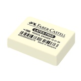 Резинка стирательная Faber-Castell "Latex-Free", прямоугольный, синтетический каучук, 30*23*7,5мм [184160]