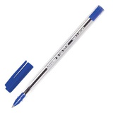 Ручка шариковая 0,5мм синяя SCHNEIDER TOPS 505 М  корпус прозрачный, S506/3, [142475]