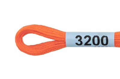 Мулине х\б 8м Гамма, алый 3200