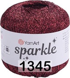 Пряжа YarnArt Sparkle 25г/160м (60% металлик полиэстер, 40% полиамид) 1345